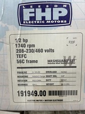 Leeson hp 1740 rpm - leeson, hp,