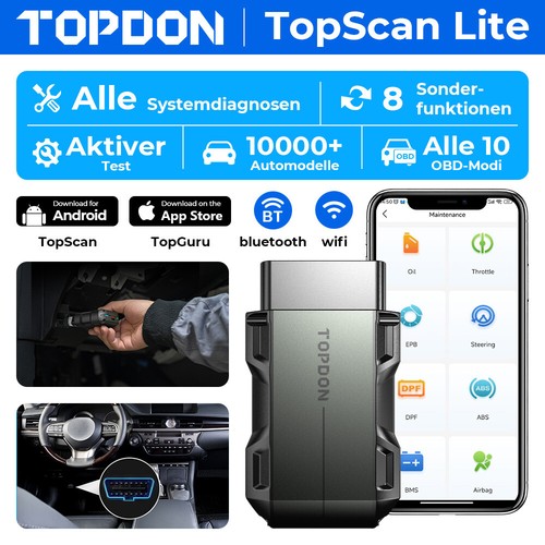 Topdon topscan auto obd2 - topscan,