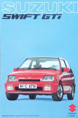 Suzuki swift gti - suzuki, 1987