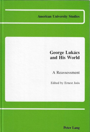 Ernest joos george lukacs - ernest, joos..george