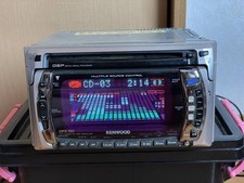 Kenwood DPX-550 2DIN CD Cassette Car Stereo Deck con equalizzatore DSP testato