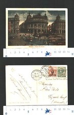 GENOVA (GE)  ANTICA E ANIMATA VEDUTA DI PIAZZA DE FERRARI - MOLTO BELLA - 27775