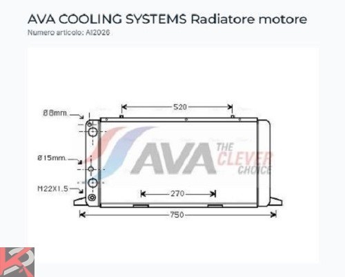 893121251 radiatore - 893121251,