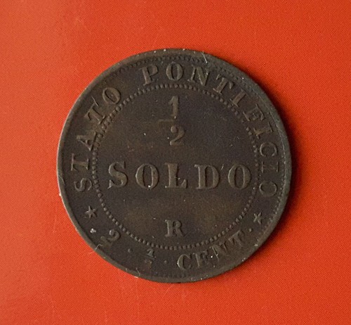 Soldo 1867 vaticano - vaticano, stato