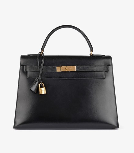 Hermès scatola nera pelle - nera,