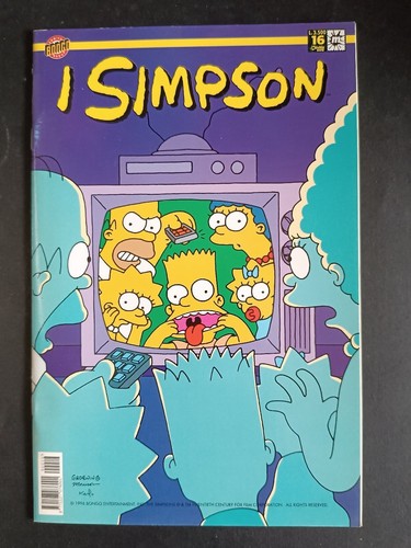 Fumetto simpson numero 16 - fumetto,