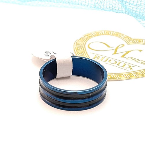 Anello acciaio uomo fascia