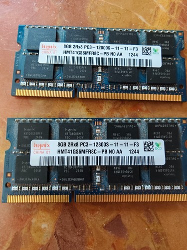 8gb 16gb ddr3 - 2x, 1600