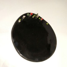Piatto ceramica decorato - piatto,