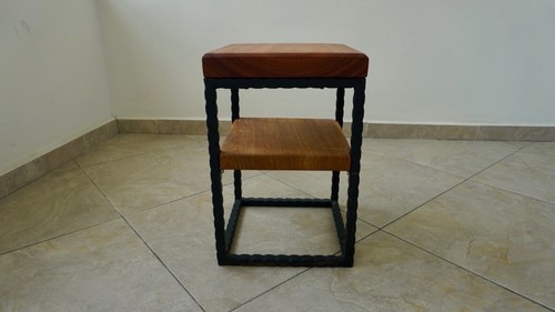 Tavolino sgabello legno - tavolino/sgabello,