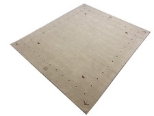 Beige Tappeto 100% Lana IN