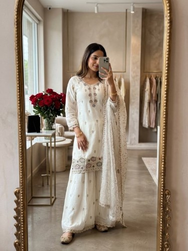 Sharara plazoo suit abito - plazoo,