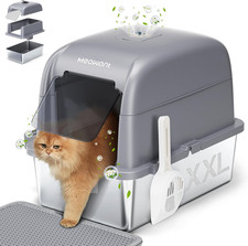 Lettiera Gatto in Acciaio
