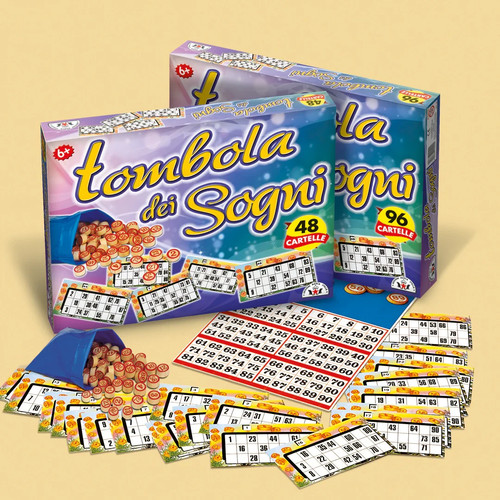 Tombola dei sogni cartelle - tombola,