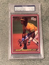 Rickey Henderson 1984 Donruss