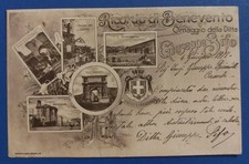 1918 ricordo di Benevento - omaggio ditta torrone Giuseppe Sifo - con autografo