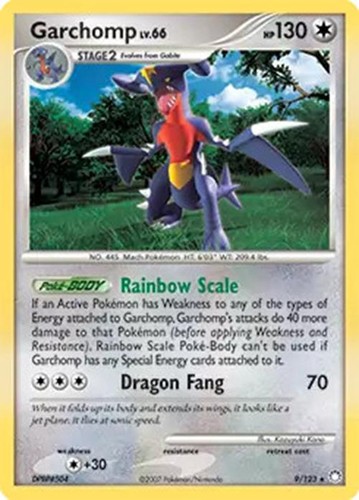 Garchomp 123 pokemon - 9/123,