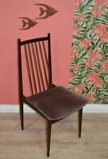 Sedia vintage fine anni sessanta design Casala sedia sala da pranzo sedia a pioli 6xerh.