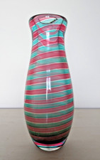 Vaso in vetro di Murano a