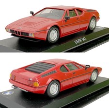 BMW M1 Red 1981 -  DELPRADO 1:43