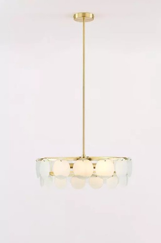 Lampadario luci cerchio in - a,
