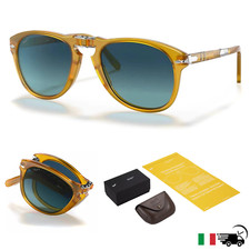 OCCHIALI DA SOLE PERSOL Steve McQueen P0 0714SM col 204/S3 Opal yellow polar  54