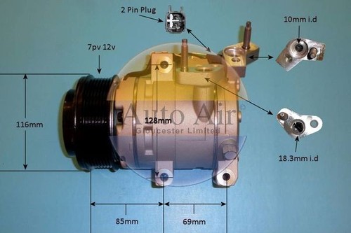 Compressore aria condizionata - compressore,