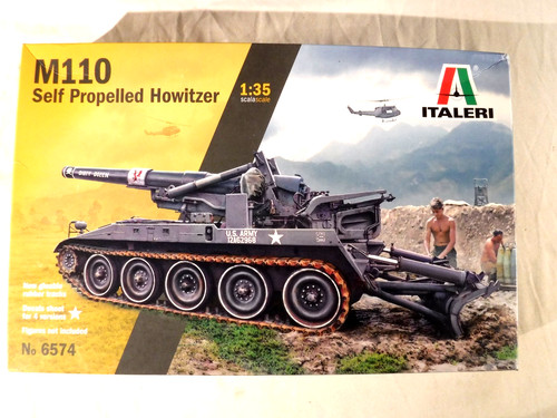 Italeri army m110 - 1/35,