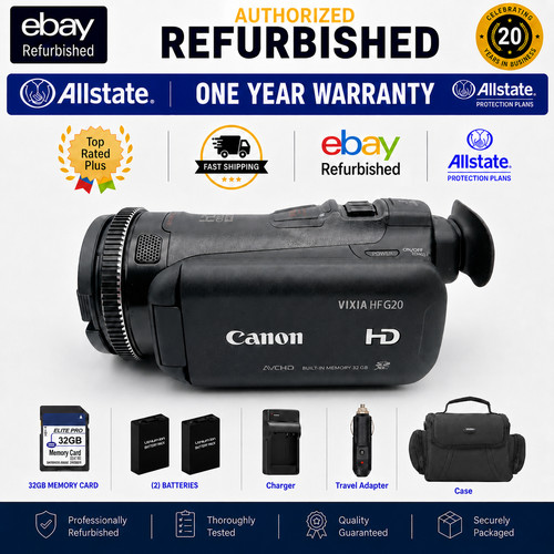 Pacchetto videocamera canon - videocamera,