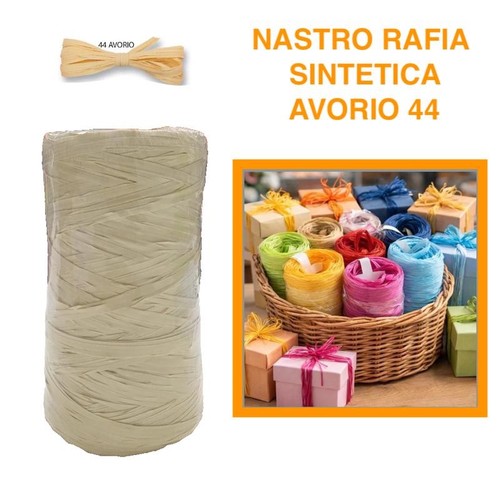 Rotolo nastro rafia 200 - 200, mt