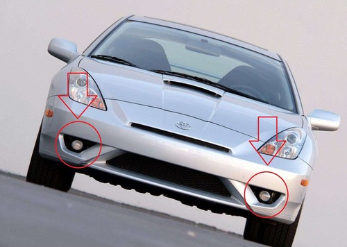 Griglie paraurti toyota celica - paraurti,