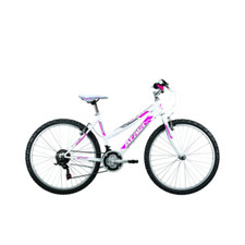 ATALA BICI MTB SUNRISE 26" 18 VELOCITA' BIANCO FUXIA PER BAMBINA RAGAZZA