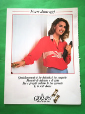 RITAGLIO DI GIORNALE CLIPPING GIOLLARO DA COLLEZIONE ANNI 80 - (175)