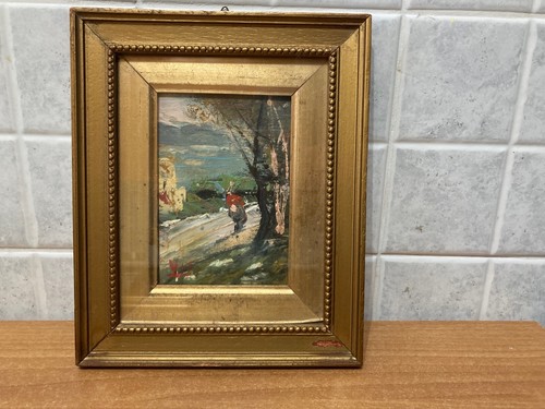 Quadro vintage natura lago - vintage,