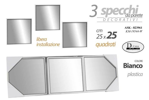 Set specchi parete - specchi, da