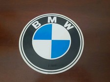MAXI ADESIVO VINTAGE STICKER BMW  MOTORS.  CM 22