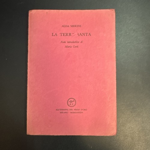 Alda merini terra santa - merini,