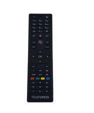 TELECOMANDO ORIGINALE A INFRAROSSI (RC4875) COLORE NERO PER TV TELEFUNKEN
