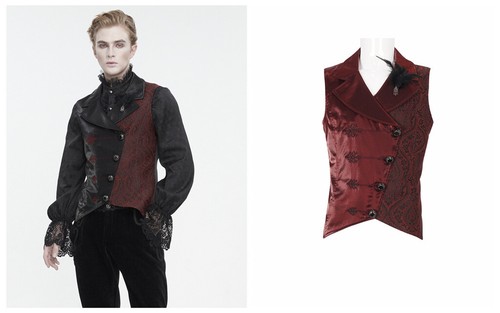 Gilet diavolo moda uomo - gilet,