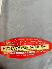 TESSUTO PURO COTONE DAMASCATO GIOCONDA AL METRO PER MATERASSI GULI' PALERMO