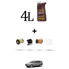 HOFFCAR Kit tagliando 4 FILTRI