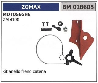 Kit anello freno - catena, zomax