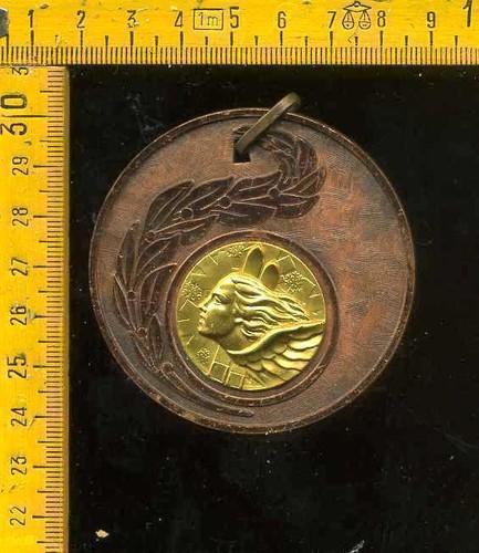 Medaglia gigante sci - gigante, c