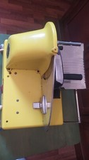 Affettatrice design OMRE QUICK MILL Giallo raro 1° Modello vintage 