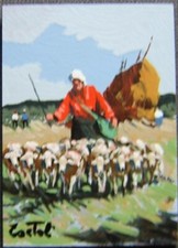 Livorno olio su tavoletta