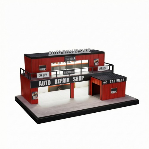 Officina auto miniatura - officina,