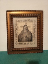 Ricamo Antico Eseguito Suore Clarisse Macerata. 1700