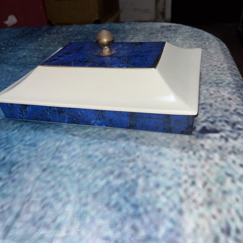Scatola ceramica ottone - in,