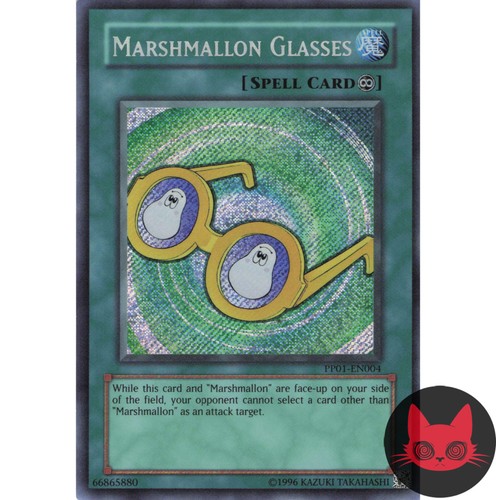 Yugioh marshmallon glasses - yugioh,