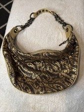 Borsa hobo Jennifer Lopez con perline, apr. 7" x 11" pollici